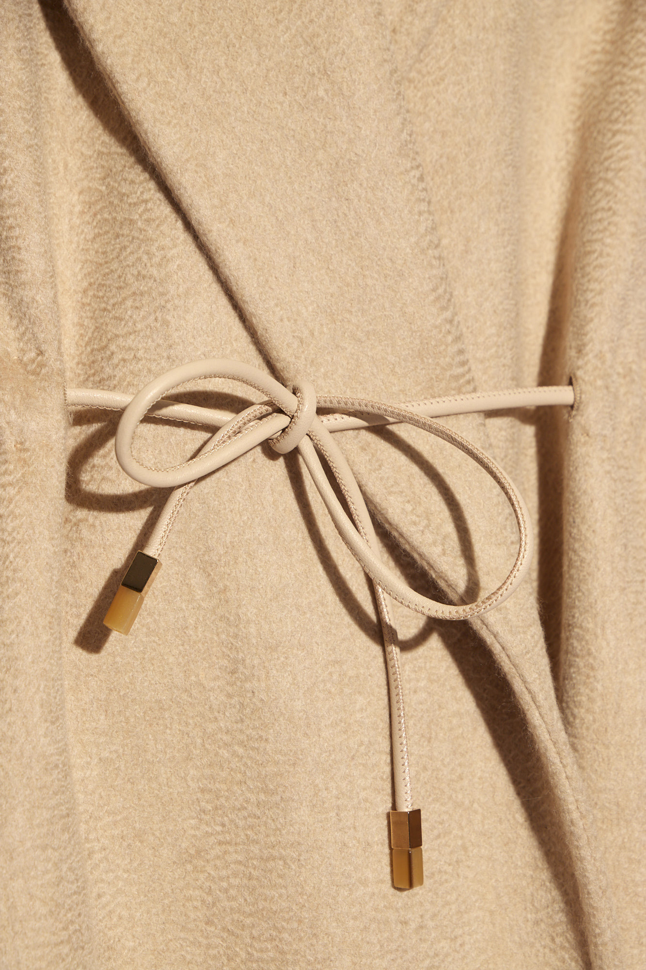 Beige 'Bertone' coat Max Mara - SchaferandweinerShops Japan